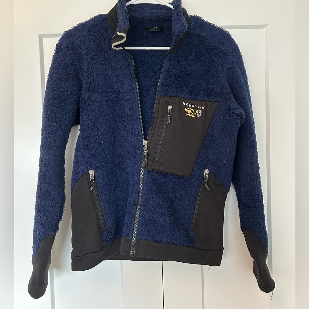 Mountain Hardwear Women’s Blue Fleece Jacket